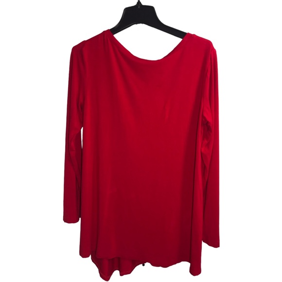 UBU Earth Red Blouse wit Two Front Pockets Size L/G. - Picture 5 of 9